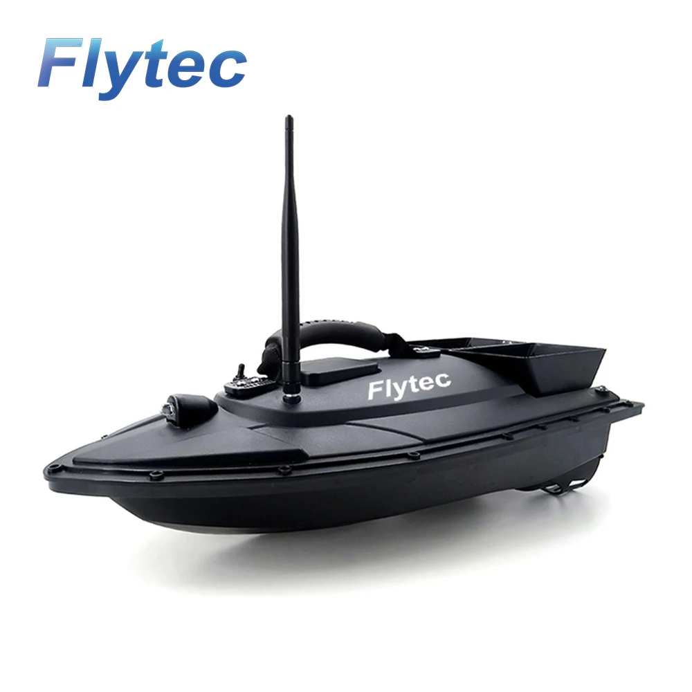 Flytec RC قارب 2011-5 صياد السمك قارب السمك 1.5 كجم 500 متر التحكم عن بعد قارب طعم سمك السفينة قارب سريع RC اللعب 5.4 km/ساعة