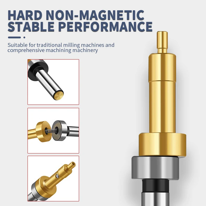 10mm di alta precisione Non magnetico eccentrico/normale/verticale in ceramica sensore punto di tocco macchina CNC strumento di misurazione