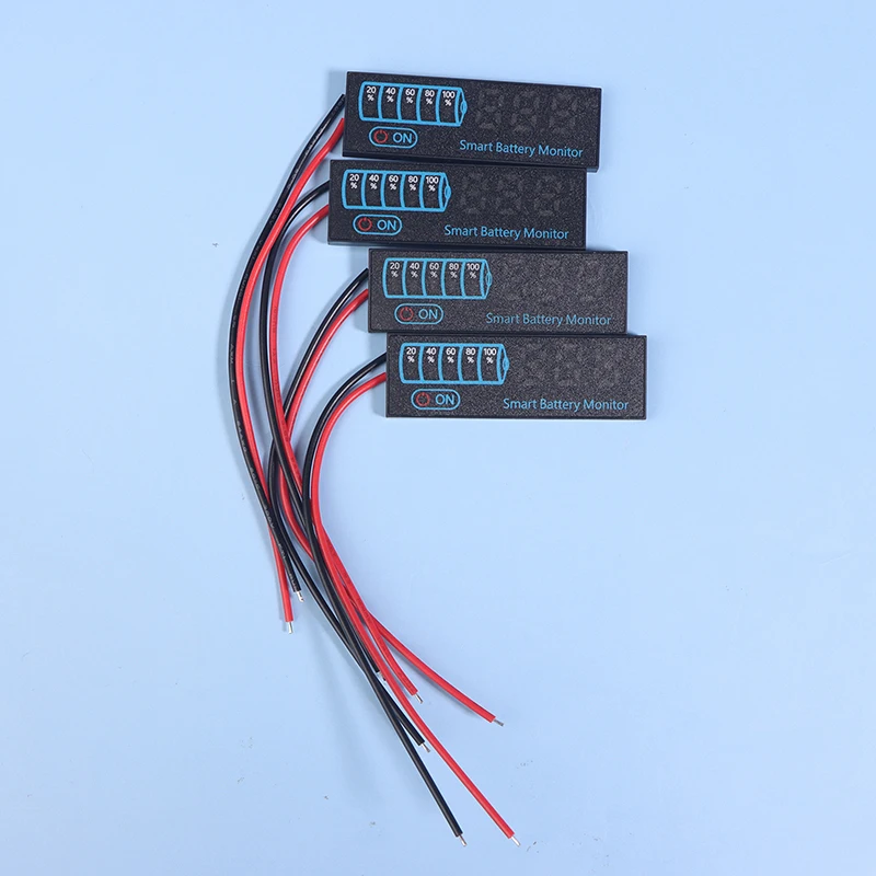3S-14S DC7-55V Battery Level Indicator 12V 24V 36V 48V 18650 Lipo Lithium Battery Capacity Board Voltage Battery Charging Teste