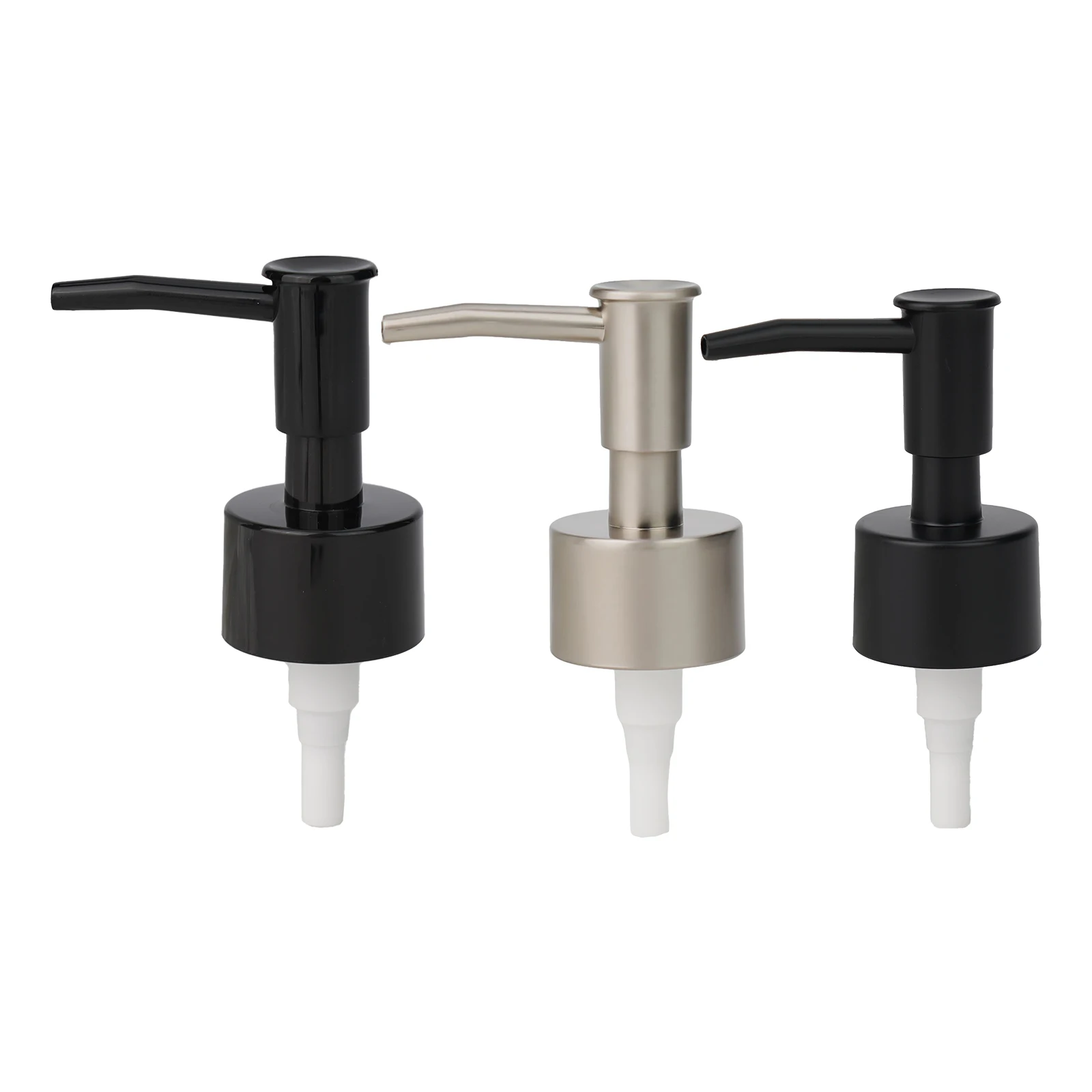 ディスペンサーガーデンソープディッシュチューブポンプヘッド 28 歯 28 スレッド ABS プラスチックブラックゲルプレスヘッドプラスチックローション