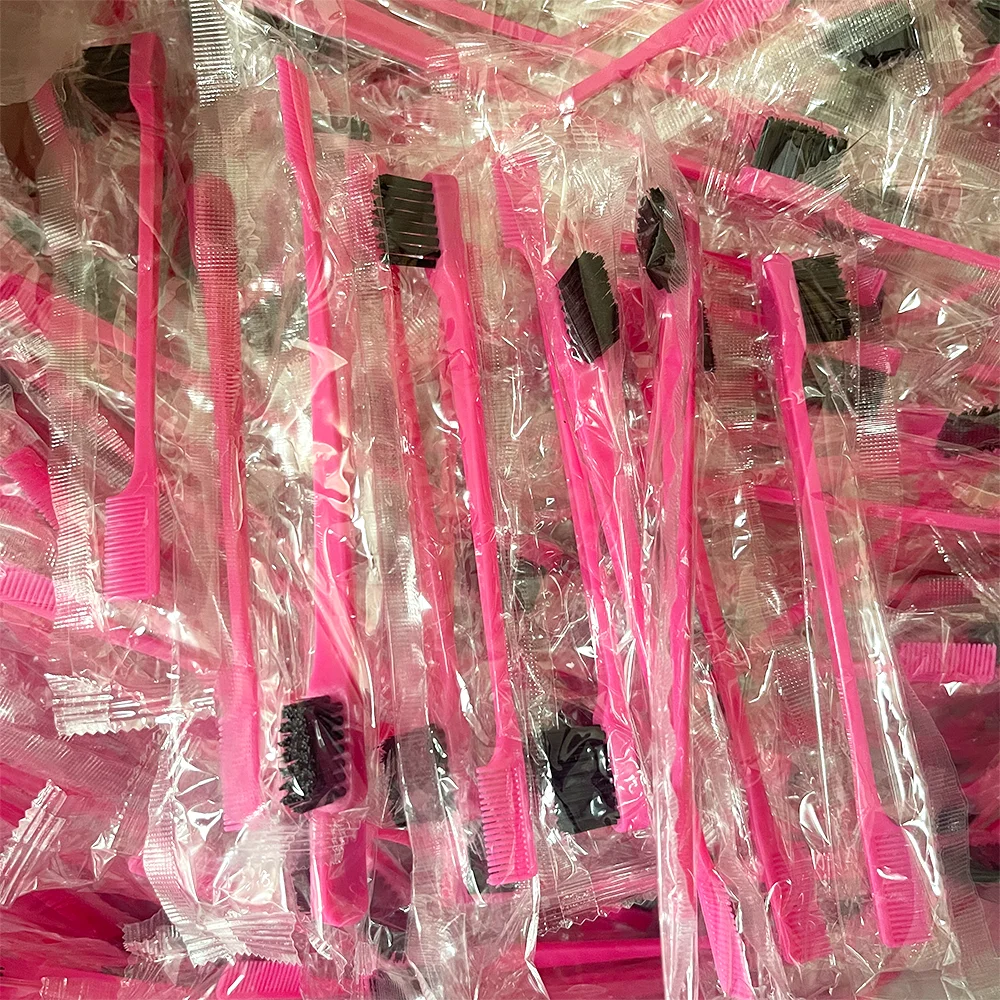 1PCS/5PCS/20PCS Double-Sided Hair Edge Control Brushes-Multifunctional, Hair Brush for Smooth Styling, Eyebrow & Hair Care Tools