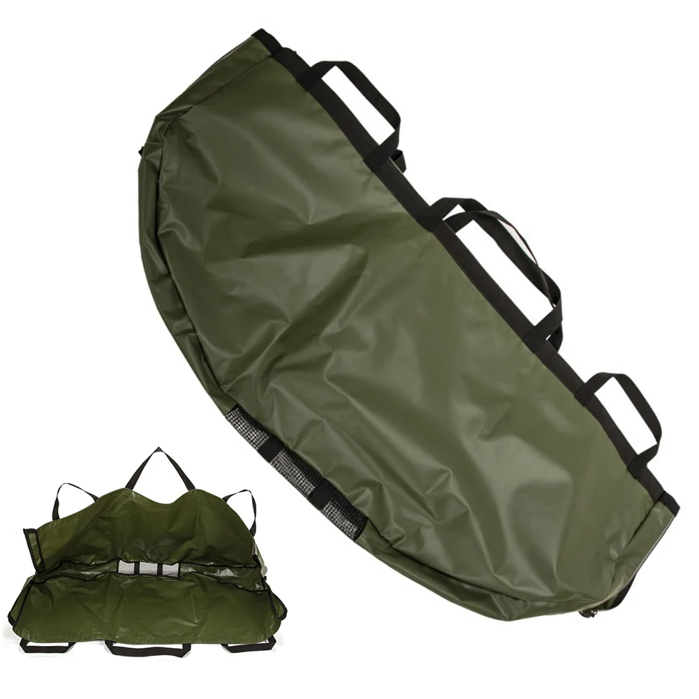 

Large Capacity PVC Waterproof Fish Bag Fishing Bag Thick Non-slip Fish Bag Fishing Tools Accessories