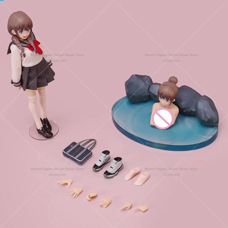 

Manatee Industry 1/12 Scale 5th Anniversary Commemorative Edition Sailor Uniform Yua 6-inch Full Set Women Action Figure Doll