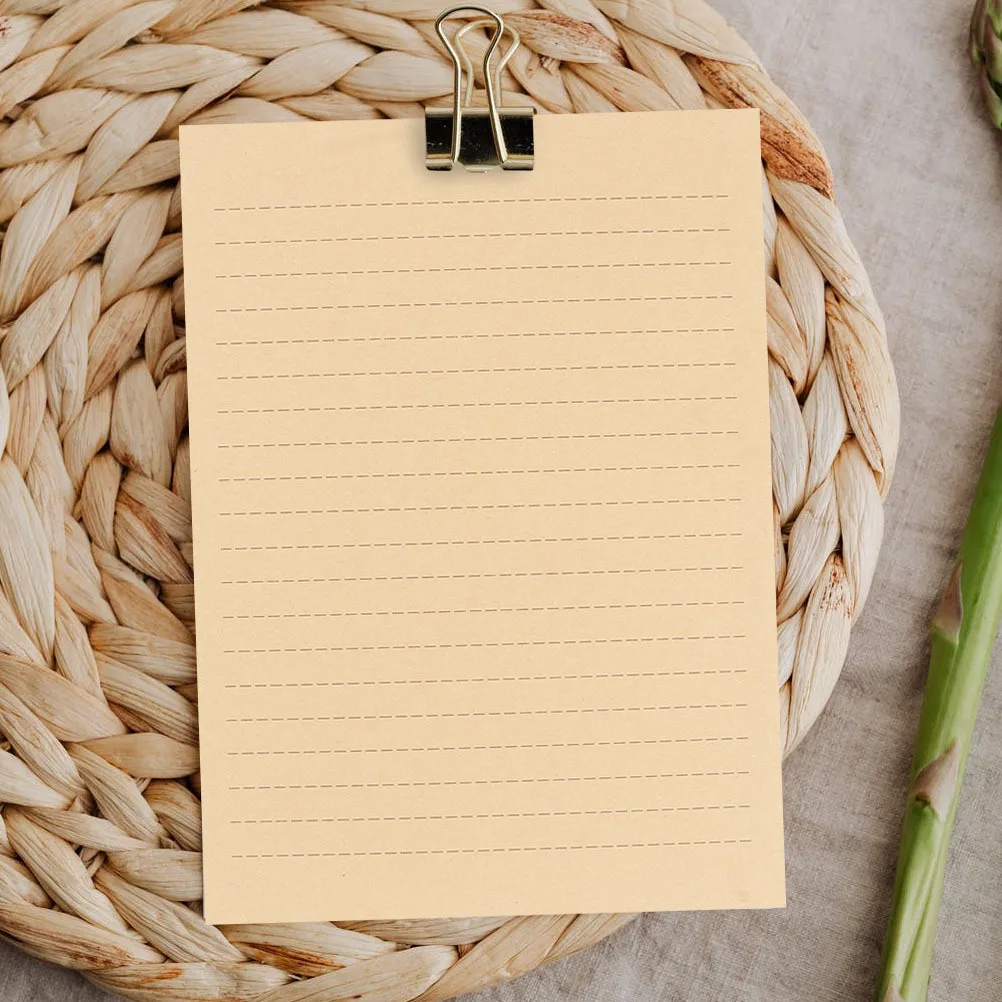 

150 Sheets Vintage Kraft Paper Retro Style Stationery Paper for Poems Letters Greetings Notes Retro Stationary