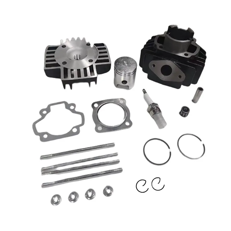 Motorcycle 40mm Head Cylinder  BIG BORE KIT Motor for YAMAHA PW50  PY50 QT50 MA50 PEEWEE50  Tri-Zinger DIRT BIK Ecylinder