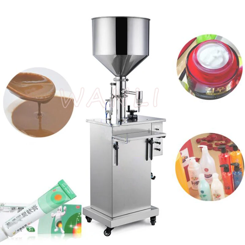 

Accuracy 1% Semi-automatic Paste Filling Machine Quantitative Liquid Filling Machine Cosmetic Cream Honey Filling Machine