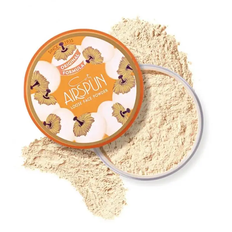 65g Matte Finish Loose Powder Translucent Makeup Powder Professional Face Oil Control Concealer Brighten Powder Invisible Pores