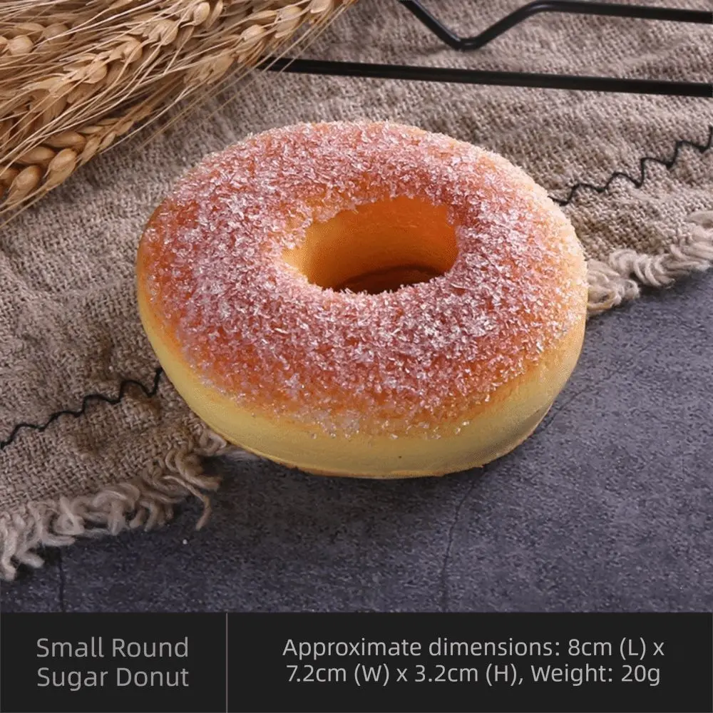 Soft Artificial Fake Bread Model Imitation Ornaments Cake Toast PU Model Scale Food Fake Bread Ornaments Baking Shop Decor