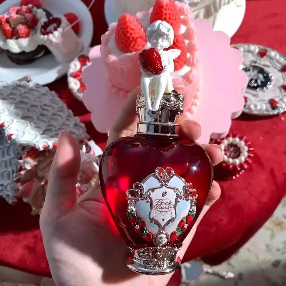 Perfume de Cupido de 50ml, flor sabe fresa, serie Cupido, Perfume Original para hombre y mujer para niñas