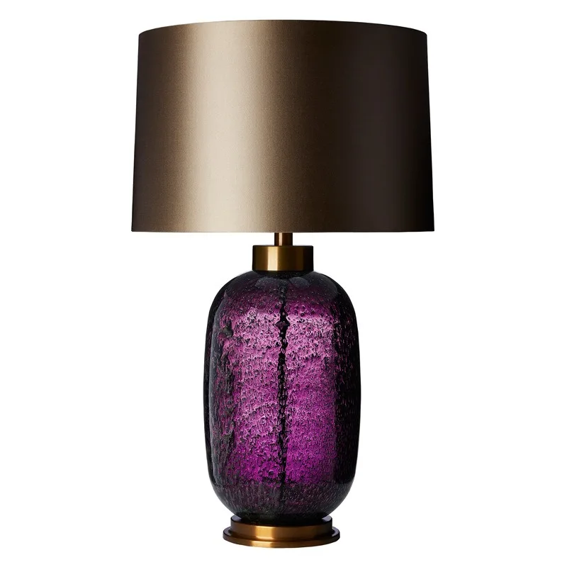 Classical glazed designer model room living room bedroom bedside study fashion creative desk lamp