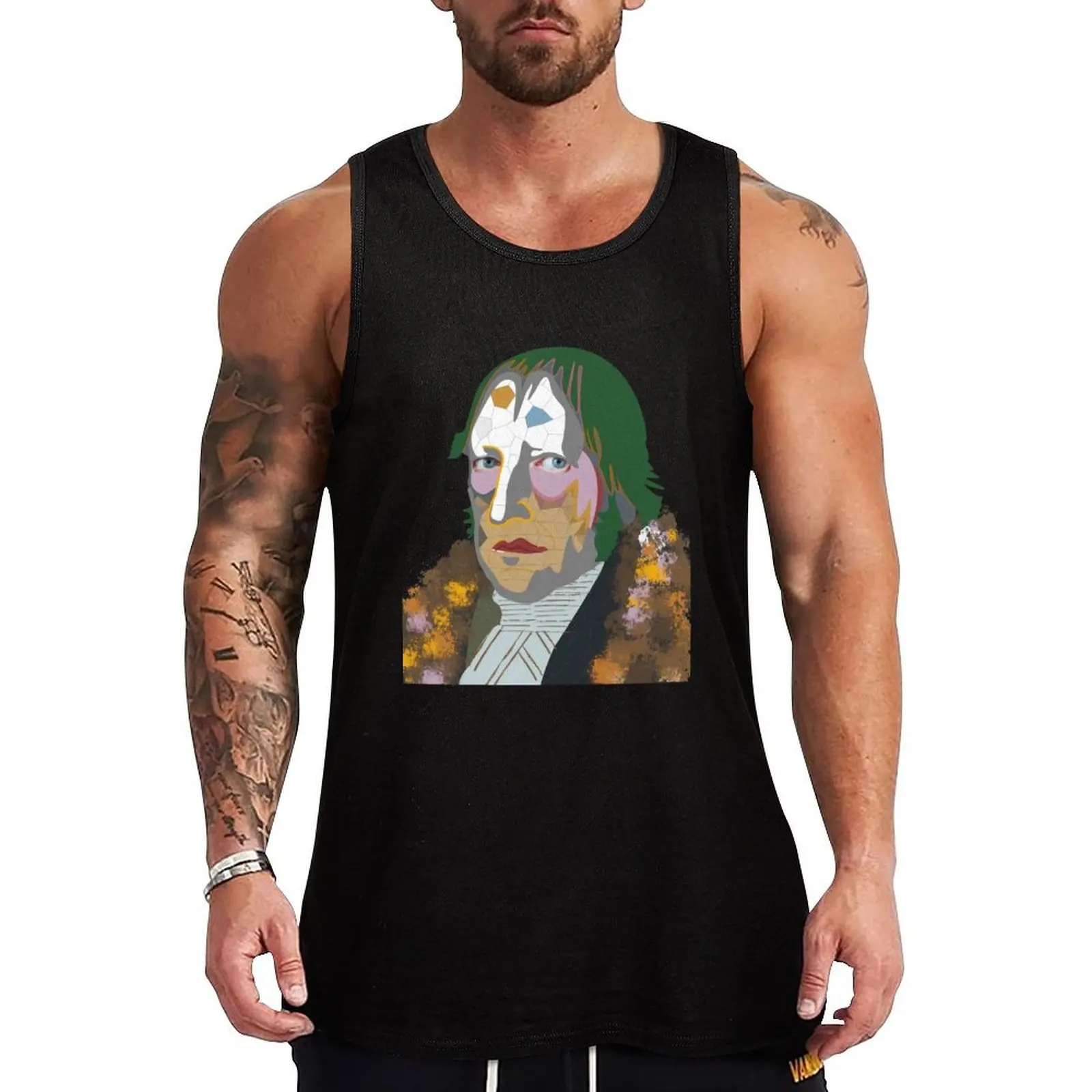 

Hegel Tank Top Man gym clothes anime gym sleeveless sleeveless man shirts
