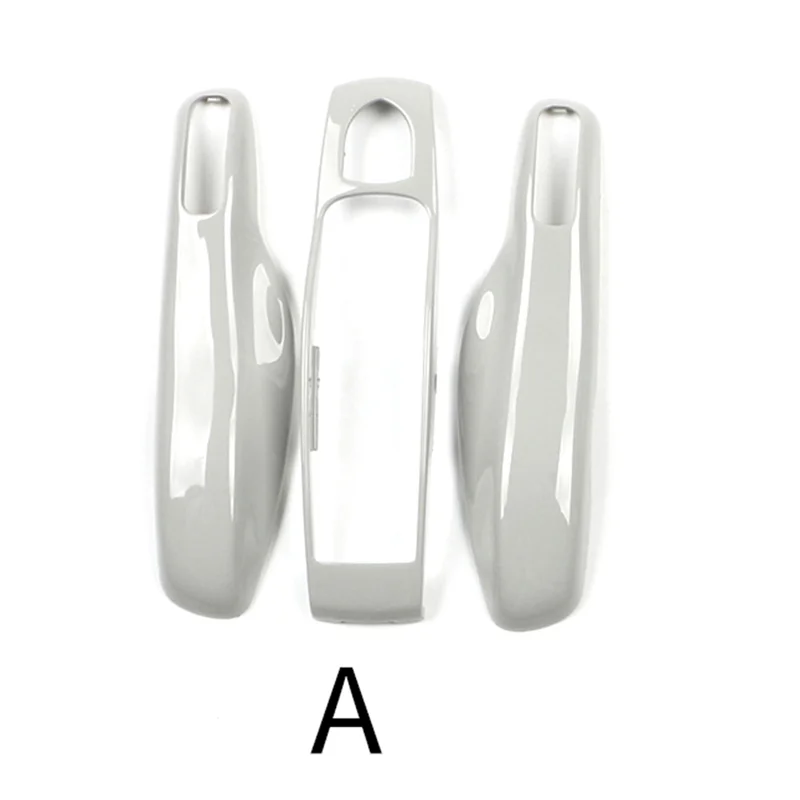 

Key Case Cover Shell For Porsche 911 Panamera Cayenne Macan Boxster Cayman Remote Control Fob Cover