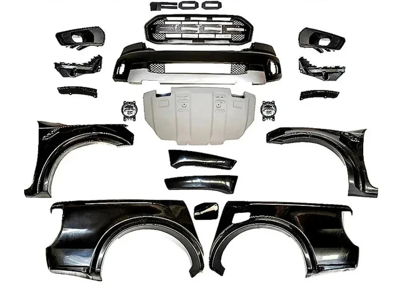 

T7 T8 Style Full Body Kit, 4X4 Off-Road Exterior Styling Set with Front Bumper & Fenders