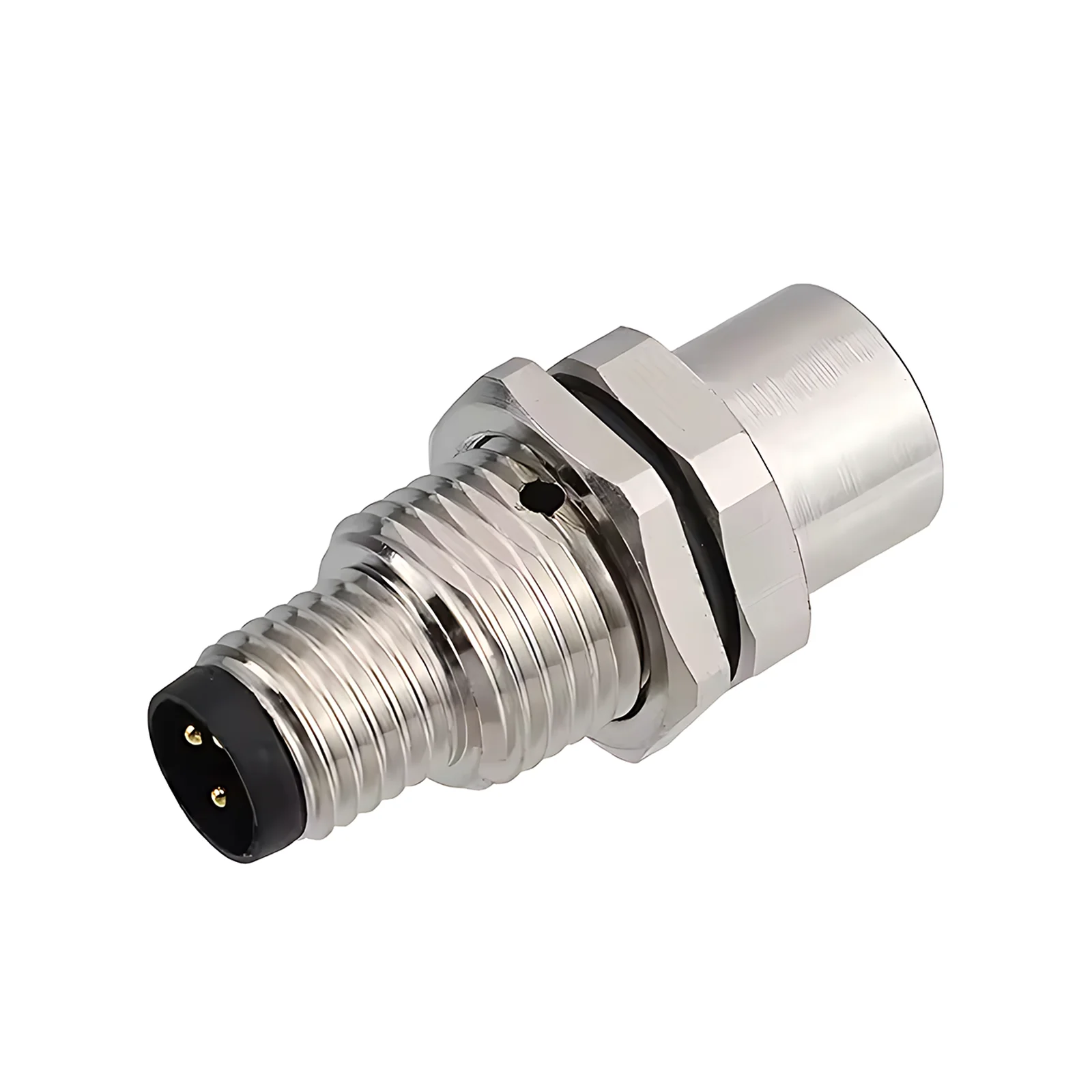 Adaptador de tipo recto M8, conector impermeable macho a hembra, conector Circular de Metal M8 de 3 vías y 3/4 pines