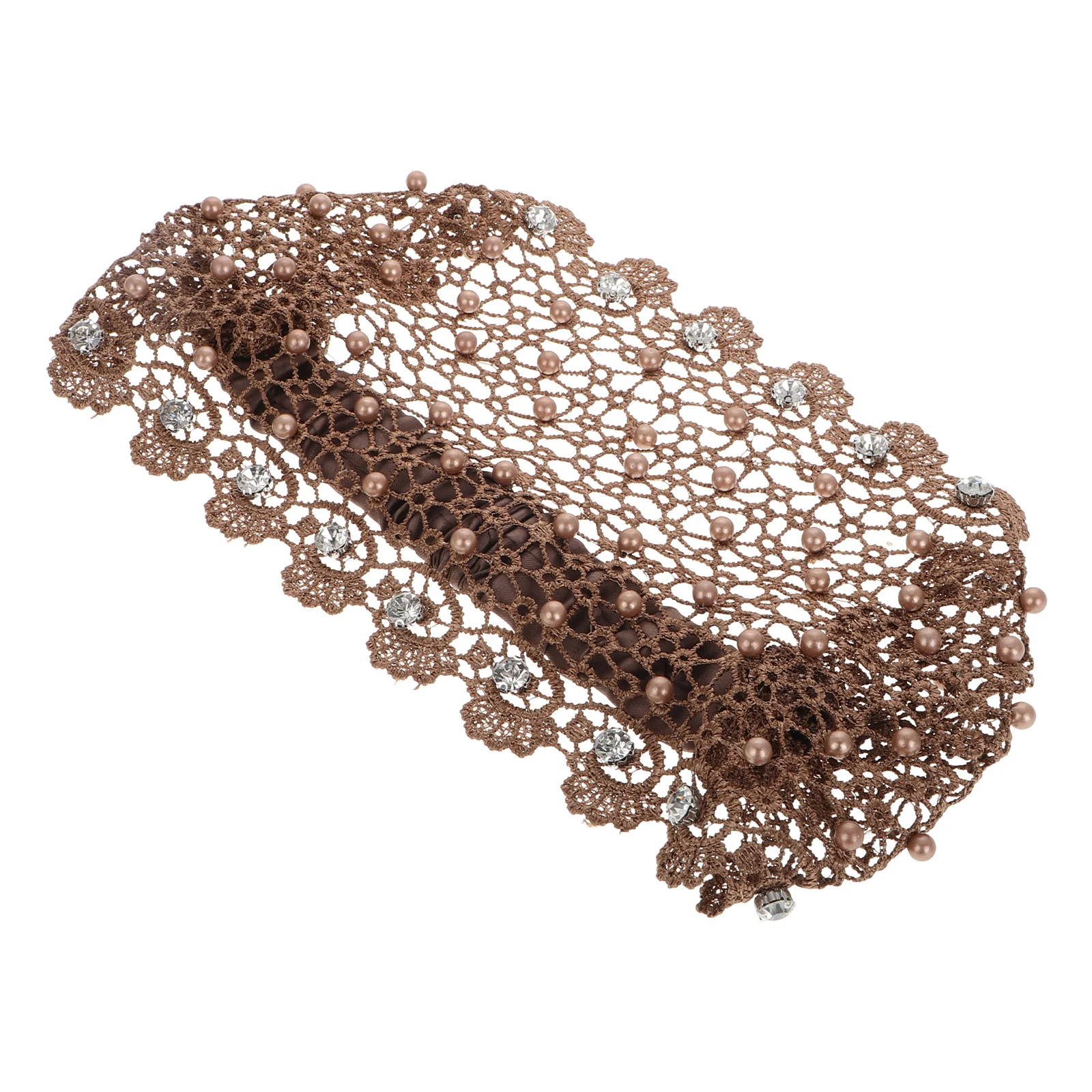 

Lace Elastic Hair Wrap for Older Ladies Soft Comfortable Headband Bandana Boho Style Vintage Hair Turban Accessories