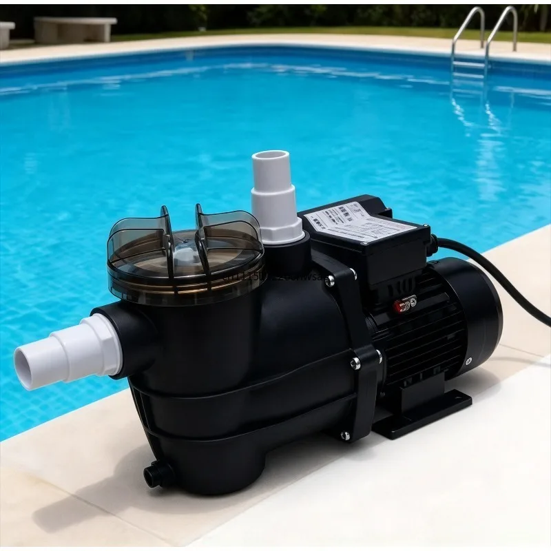 J02604 J02602 Above Ground Swimming Pool Pump, Small Circulation Pump With Pre Filter For Outdoor Pool