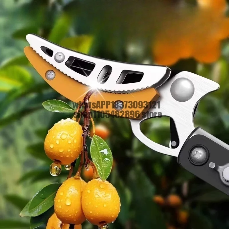 High branch pruning fruit picking artifact telescopic rod picking fruit loquat high-altitude pruning fruit tree pruning branches