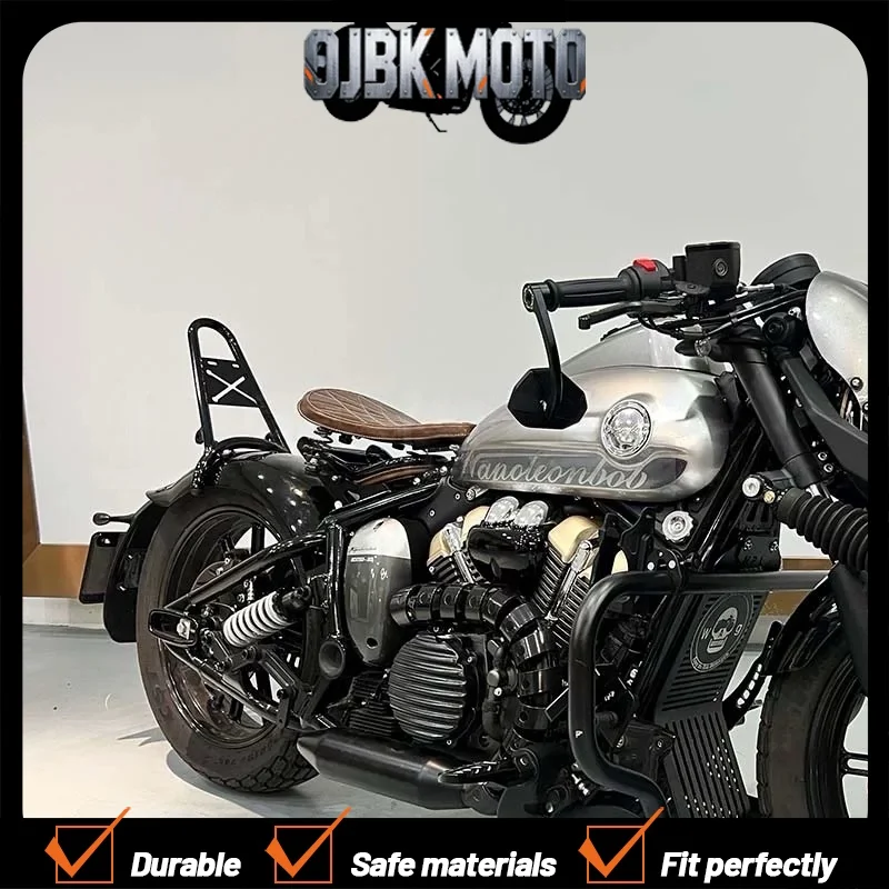 【Perfect fit】Rear bow, rear rack, luggage rack, decorative shelf for BENDA Napoleon bob 250