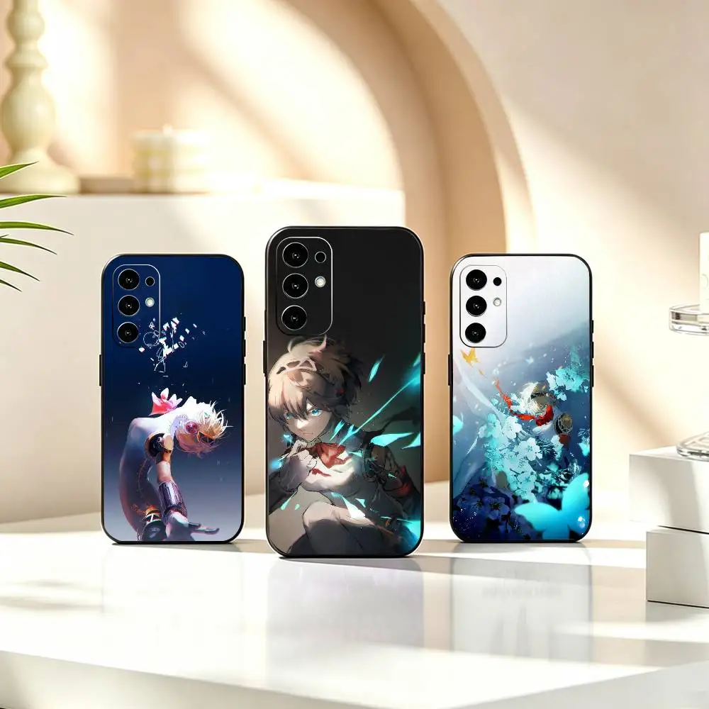 p-Persona 3 Aegis  Phone Case Black Silicone Soft For Samsung S26,S25,S24,S23,S22,S21,S30,Ultra,Plus,Fe,Lite
