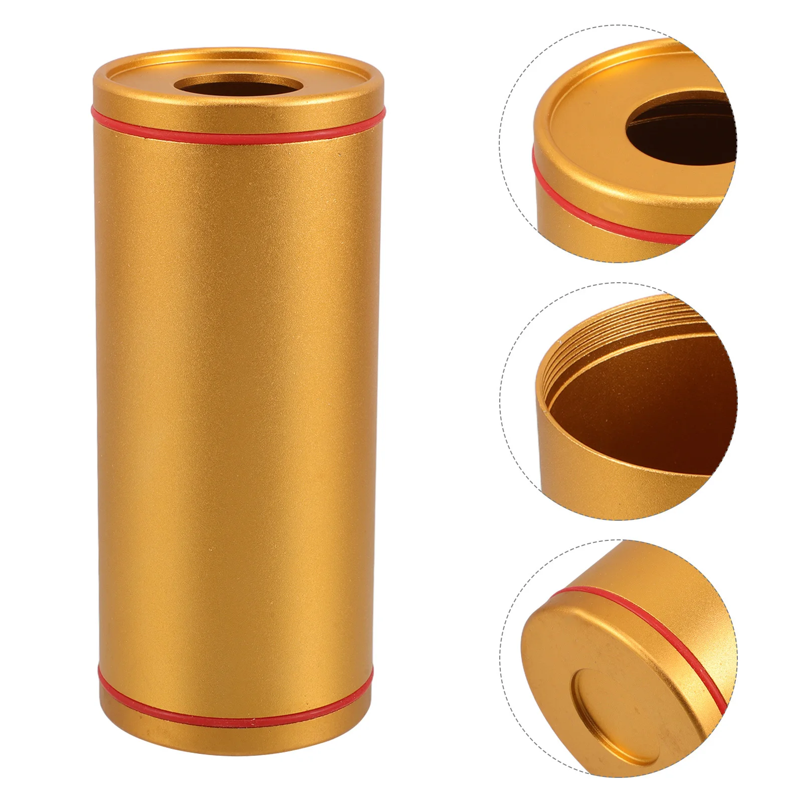 

Aluminum Alloy Car Tissue Cylinder Multifunctional Round Holder for Vehicle Cup Storage Napkin Dispenser Car Tissue Box