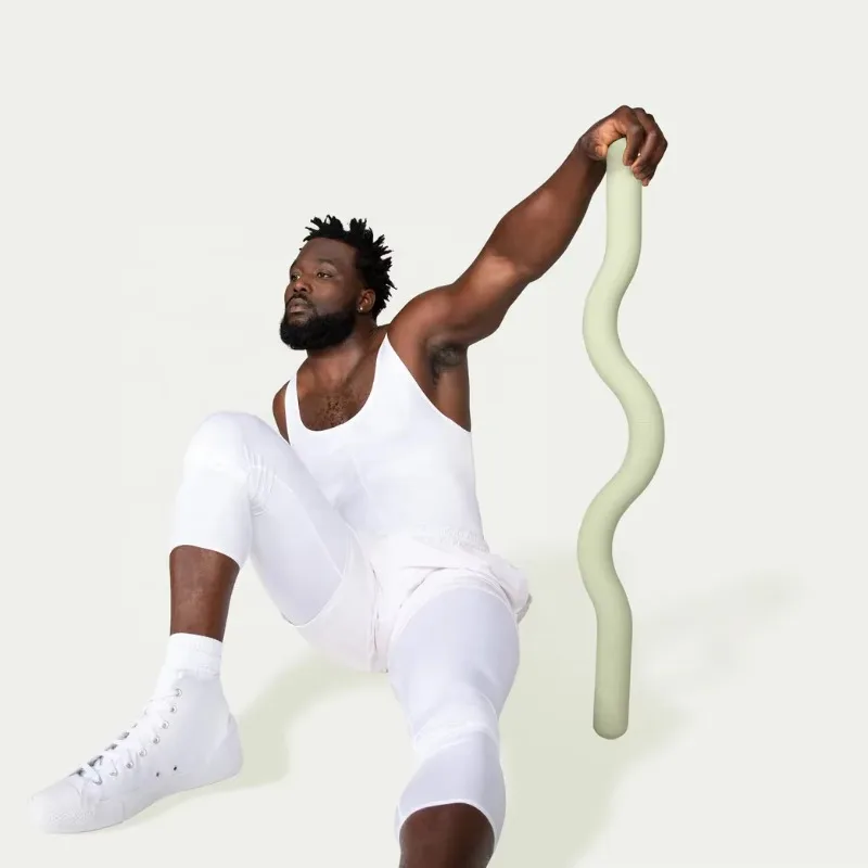 شعار Barbell Bar Beam سيليكون الدمبل Power Ring Yoga Mat Home Fitness Kit