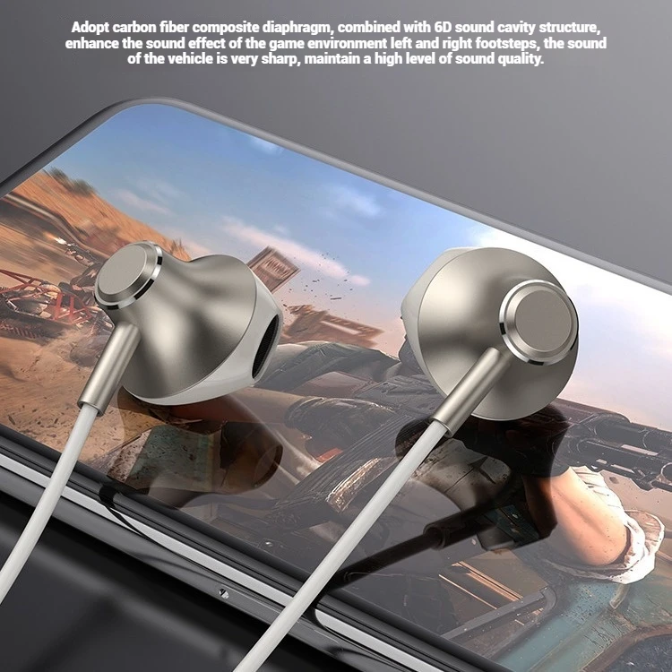 NEWMSNR HIFI ステレオインイヤーデザイン iPhone 14 Pro Max ヘッドフォン 13 12 11 Mini X XS 6 7 8 有線イヤホン Bluetooth イヤホンなし