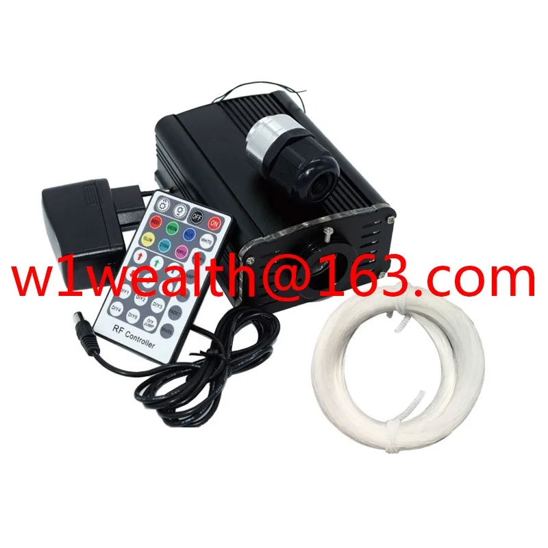 

18W RGBW Twinkle Optical Fiber Car Roof Top Ceiling Star Light Starlight Headliner Kit with Bluetooth App Music Control