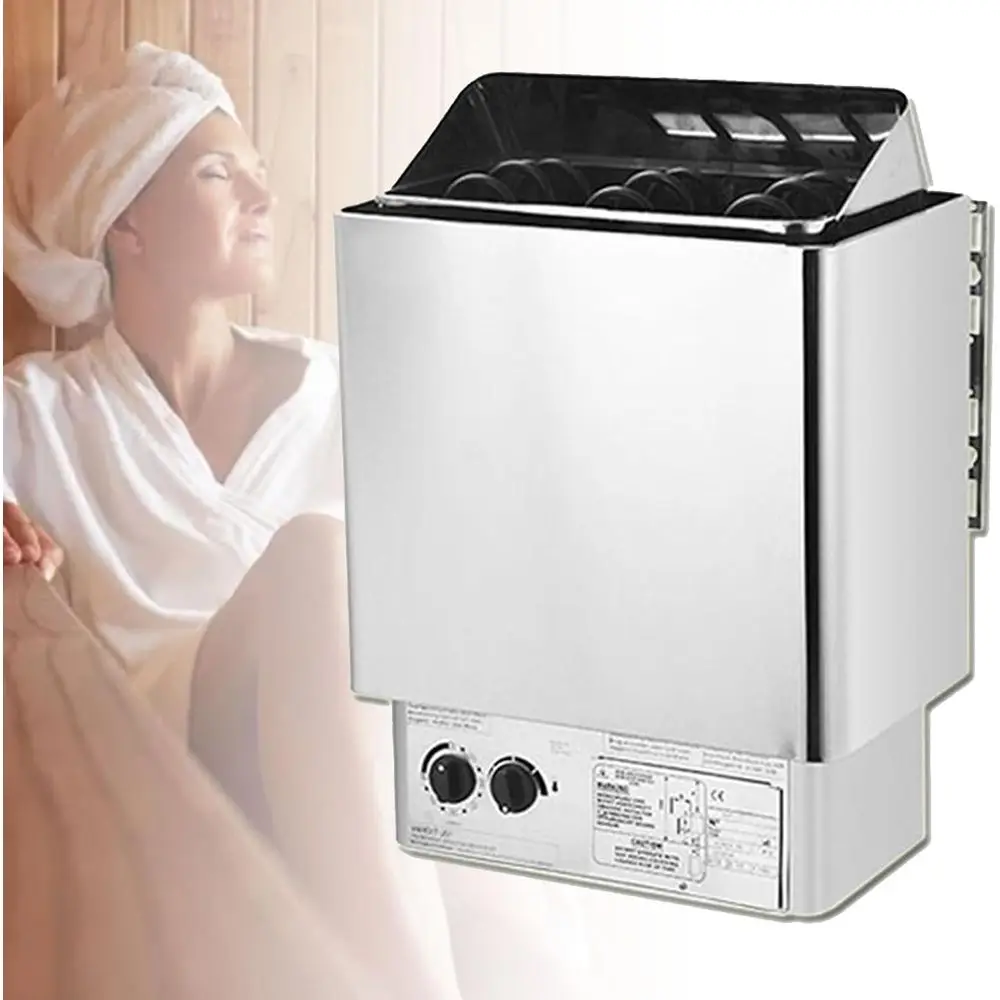

4.5kW Stainless Steel Sauna Heater with Internal Control for Home or Hotel Wet/Dry Sauna Rooms