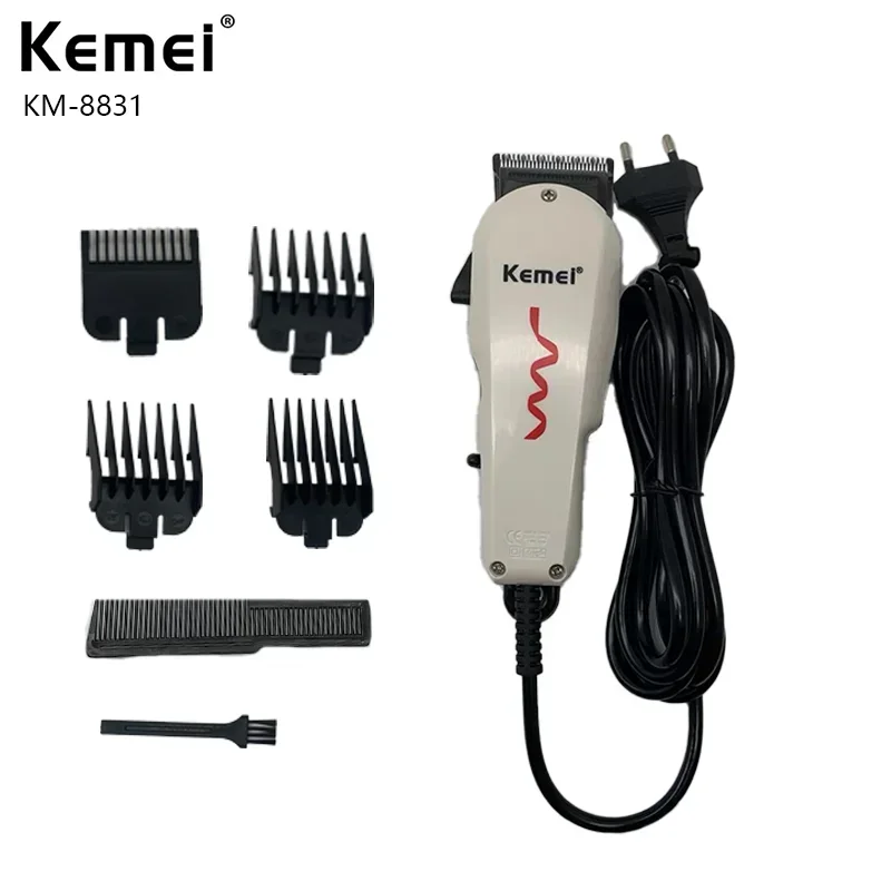 KEMEI-recortadora de KM-8831 para hombre, afeitadora multifuncional, barbearia, accesorios profesionales