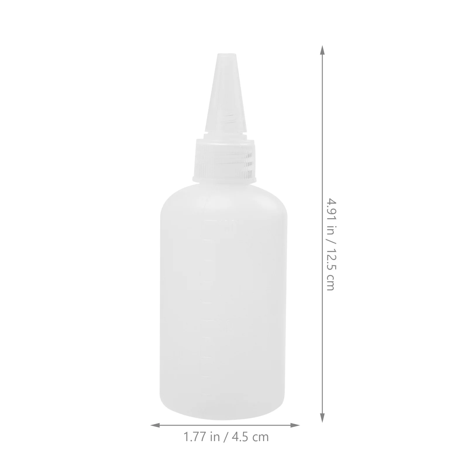 

20Pcs Plastic Dispenser Bottle Translucent Pigment Bottle Reusable for DIY Mixing Caulking Cracks Leaks Pigment Dispenser