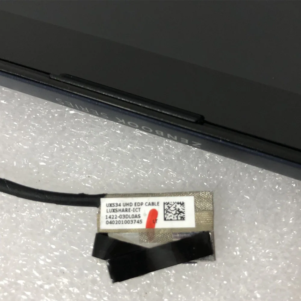 Imagem -03 - Parte Superior do Ecrã Lcd Táctil para Asus Zenbook 15 Série Ux534 Ux534fd Ux534f Ux534ftc Ux534fac 156