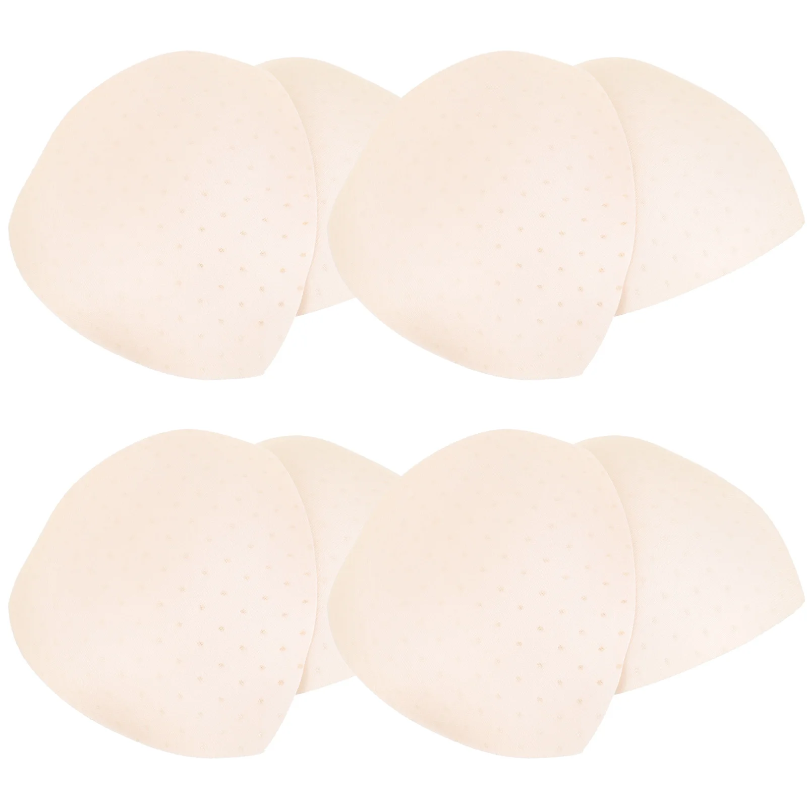 

8 Pcs Anti Exposure Chest Pad Breathable Inserts Removable Pads for Bikini Women Breast Sew Cups Dresses Sponge Girl