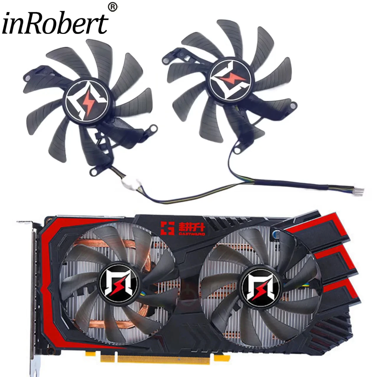 85mm RTX 2060 Gpu Video Card Fan For Gainward RTX 2060 1660 Super 8GB GTX1660ti Video Card Fan