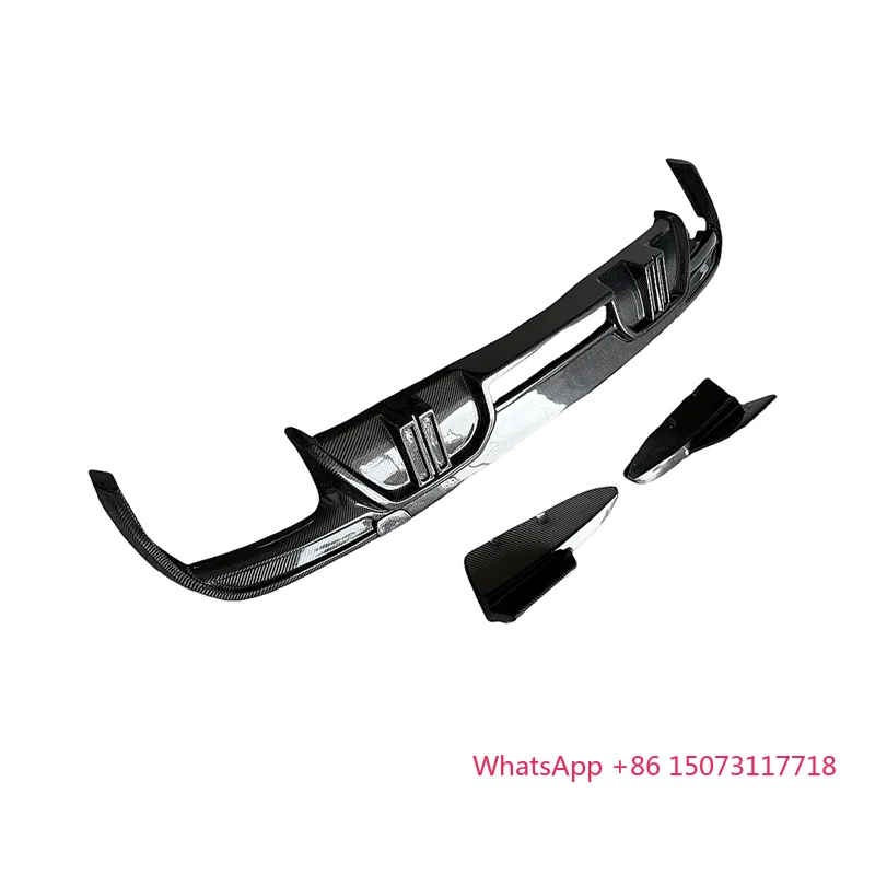 

Upgraded Carbon Fiber LD Style Rear Diffuser for X5M F95 Exterior Body Kit Rear Bumper Lip Spoiler