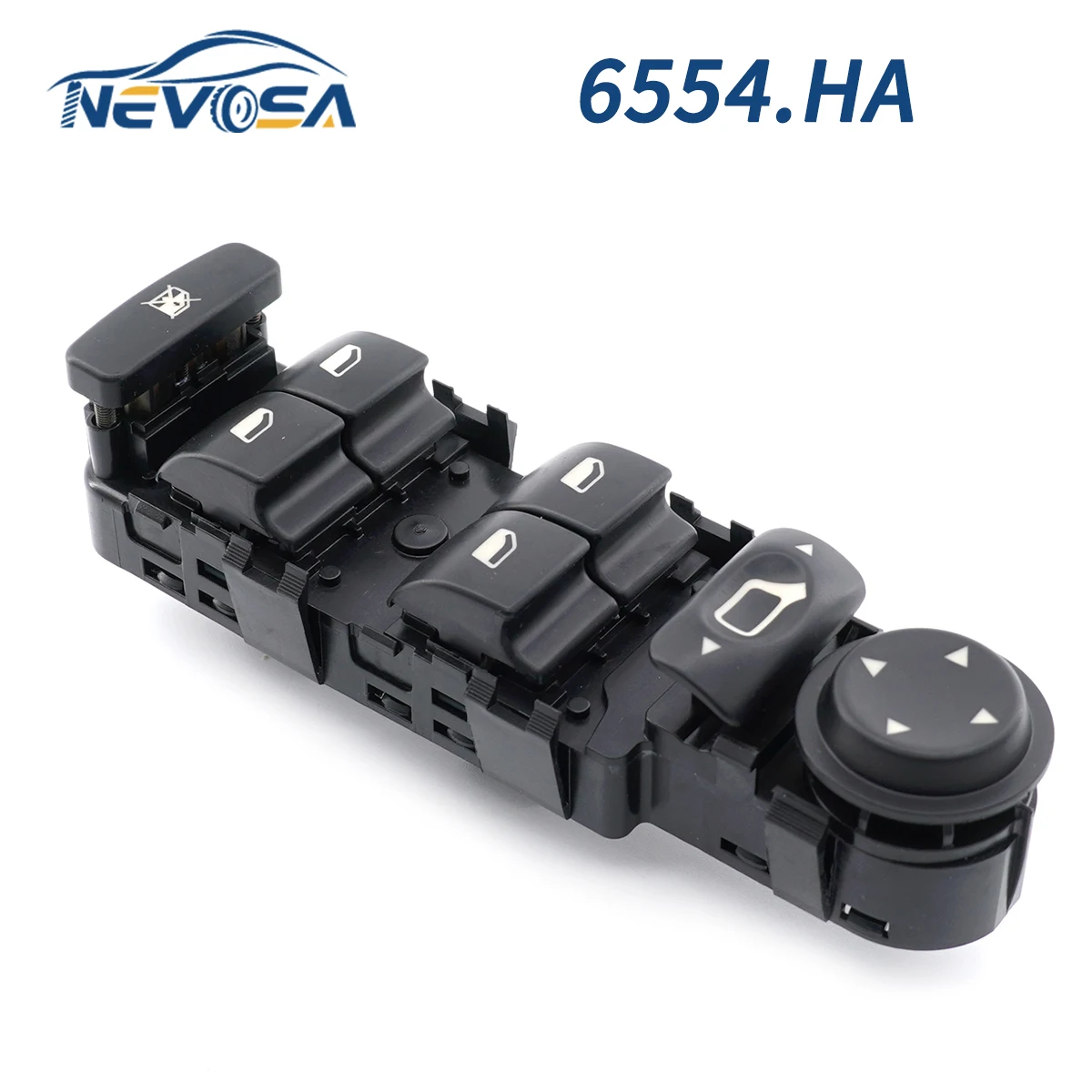 NEVOSA 6554.HA 6554HA Front Left Electric Power Window Control Switch For Citroen C4 2004-2015 Car Parts Accessories