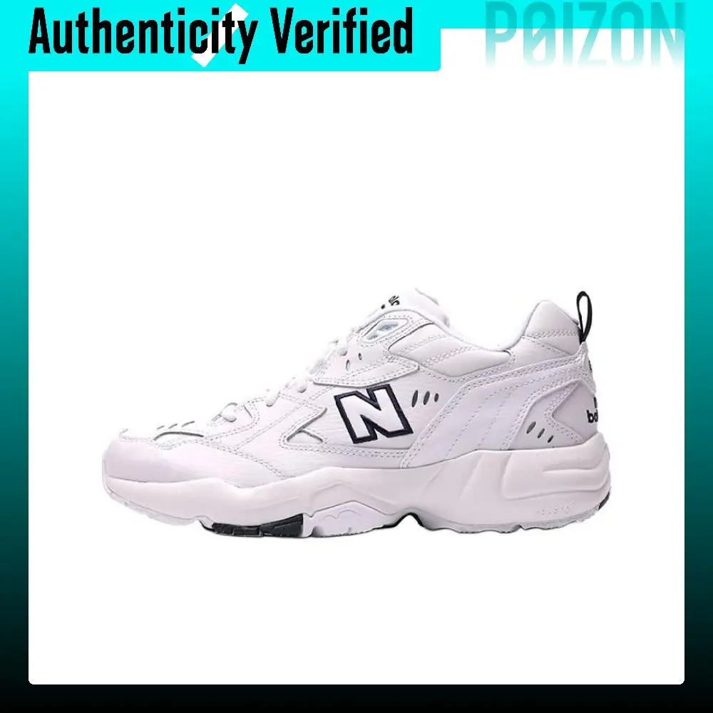 New Balance NB 608 Abrasion Resistant Low top Casual Shoes Women's White WX608WT