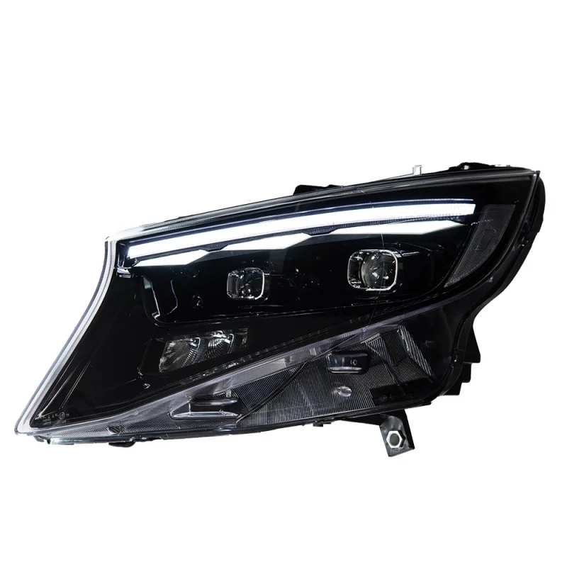

Suitable for Mercedes-Benz V-Class New Vito Assembly V260 Modified LED Lens Headlight Daytime Runnin