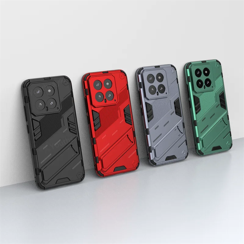 For Xiaomi 14 Case For Xiaomi 14 13 13T Pro Cover Funda Coque Punk Armor Shockproof Hard PC Protective Bumper Xiaomi 14