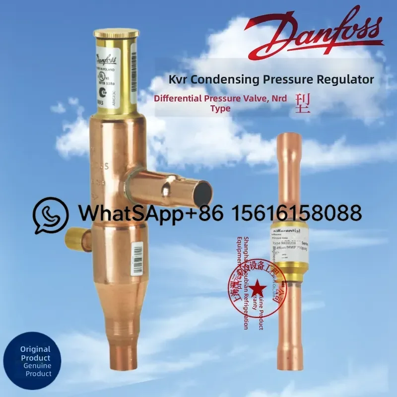 Danfoss Condensing Pressure Regulator KVR 12 15 22 28 35 NRD 034L 0093 0097 Refrigeration Valve Spare Parts Original Model