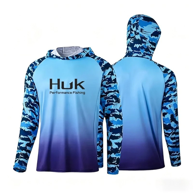 

2026 Fishing Shirts Men Hoodie T-shirts Summer Fishing Clothing Camping Hiking Upf 50+ Sun Protection Breathable