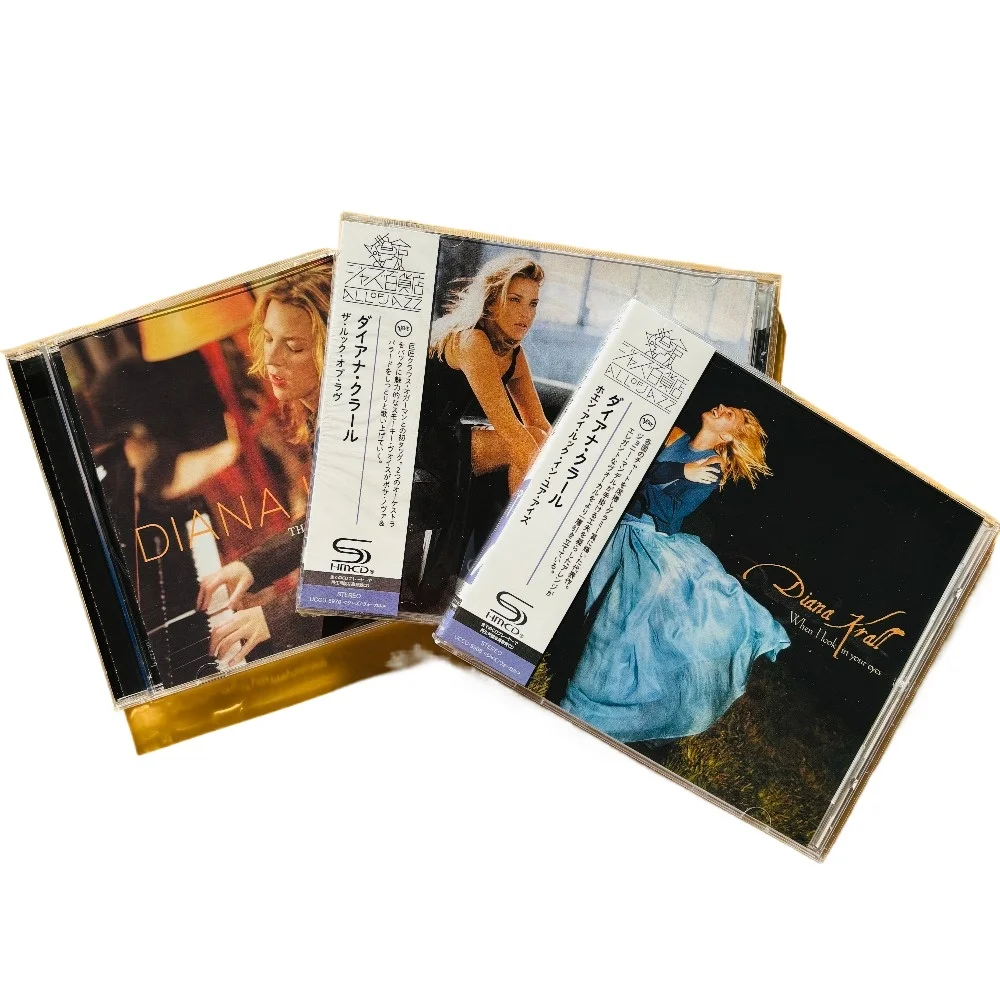 CD Orquestral de Piano Jazz para Audiófilos, Disco de Teste Vocal Feminino Vencedor do Prêmio Grammy, Novo e Lacrado em Estoque