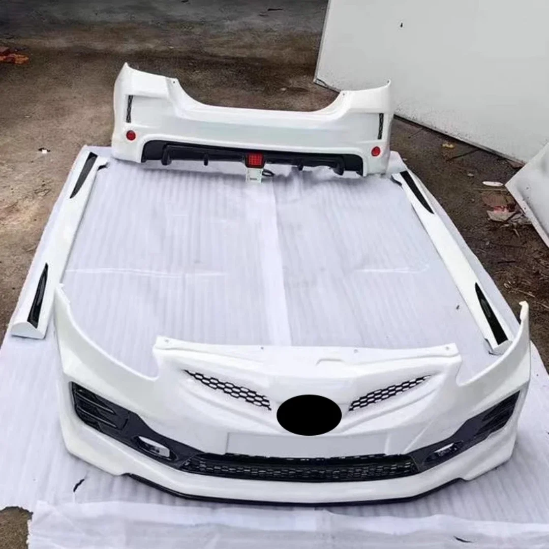 

Body Kit Front Rear Bumper Side Skirt Fog Lamp Frame Assembly For Honda FIT JAZZ GD1 GD3 2003-07 Surround Auto Accessories