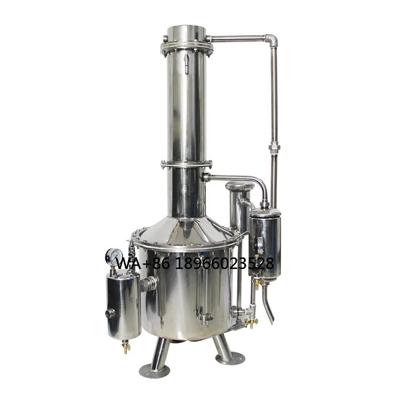 TZ100 100Z Промышленный дистиллятор для воды Торговая промышленная дистилляционная колонна Цена Большой дистиллятор для воды