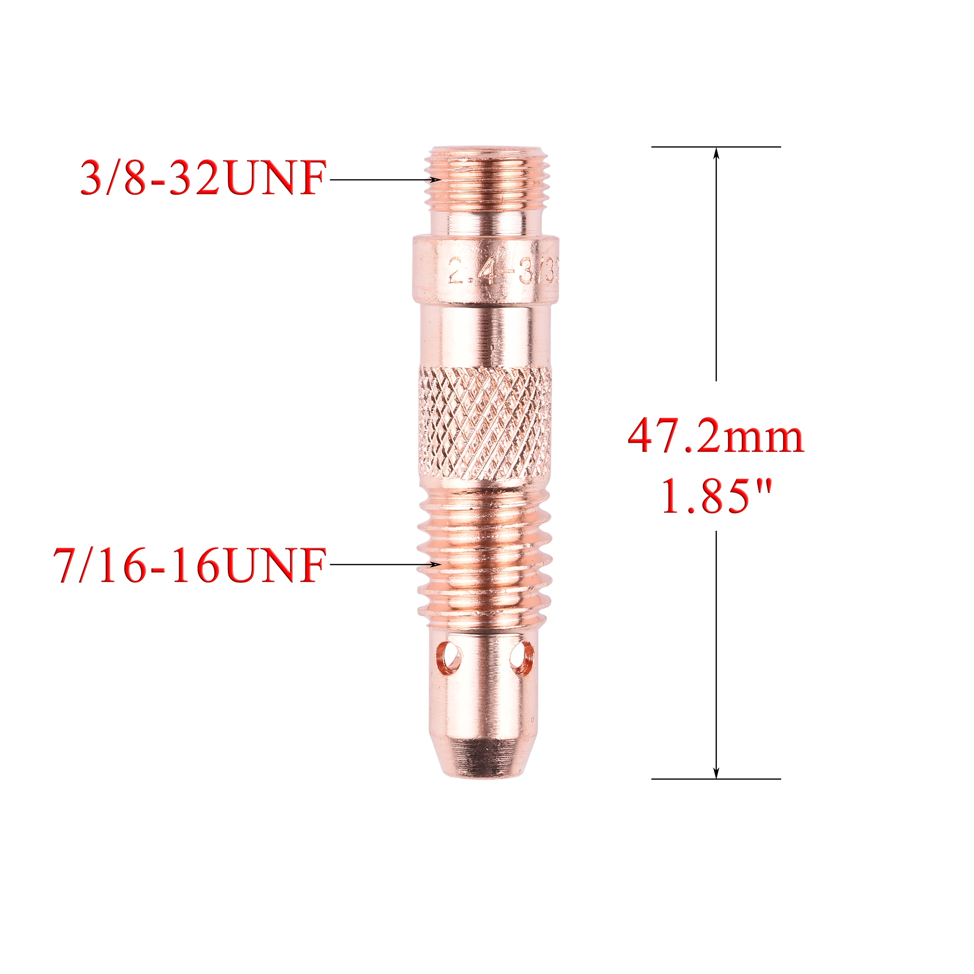 5/10Pcs 1.0/1.6/2.0/2.4/3.2mm TIG Collet Body 10N30 10N31 1031M 10N32 10N28 406488 For TIG WP17/18/26 Welding Torch Accessories