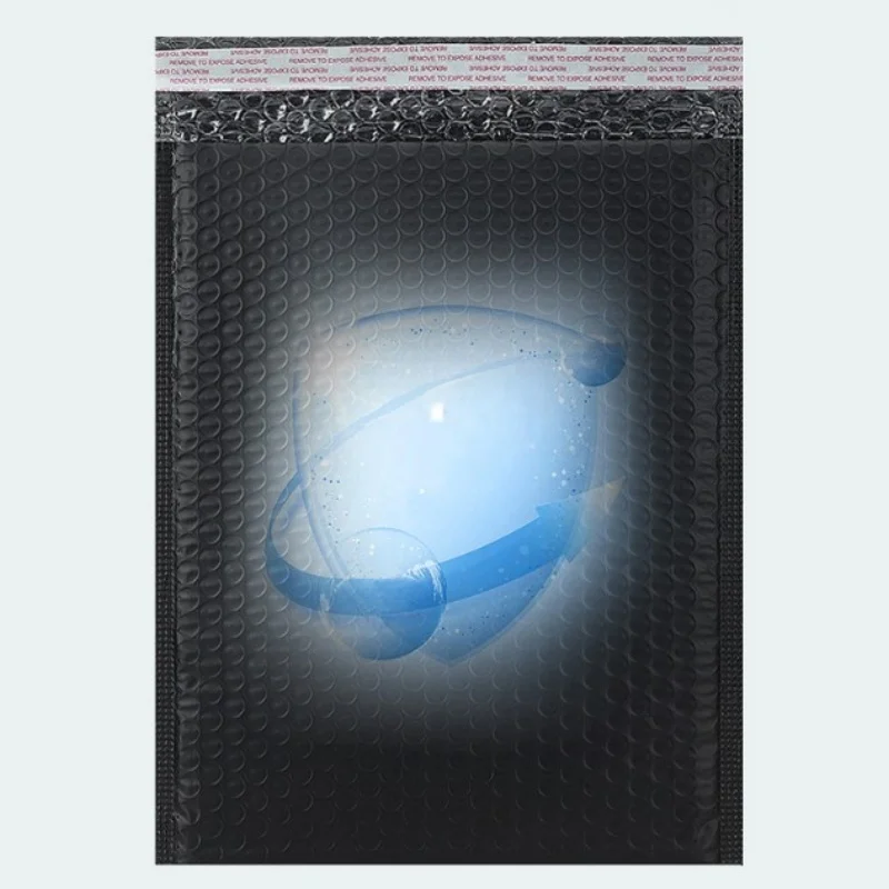 10Pcs Black Bubble Envelopes Bag Waterproof Foam Bubble Mailers Shipping Envelope Bags Self Seal Packaging Organizer Bag - view 2