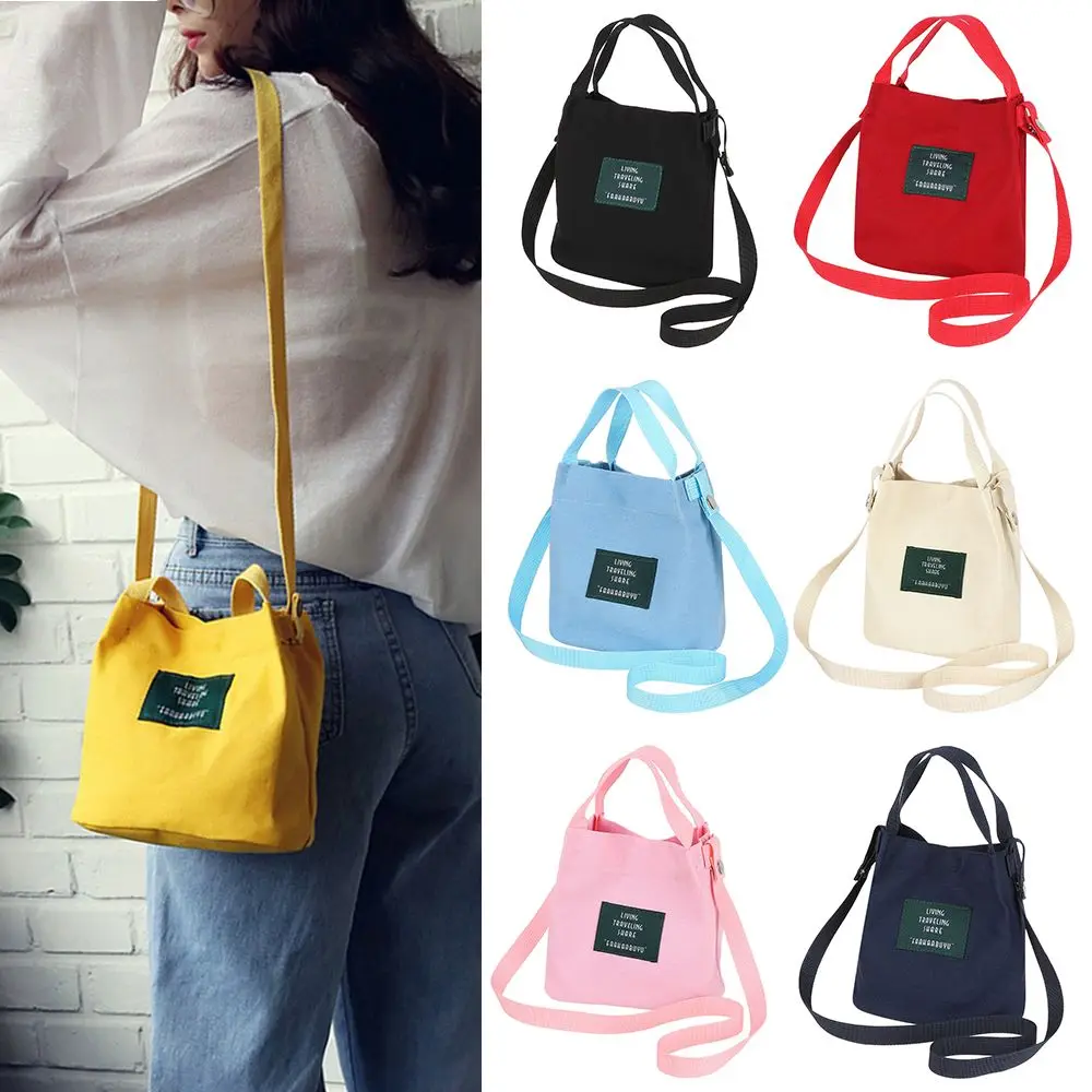 

Travel For Ladies School Bag Casual Bag Letter Shoulder Bag Canvas Crossbody Bag Tote Handbags Shopping Bag