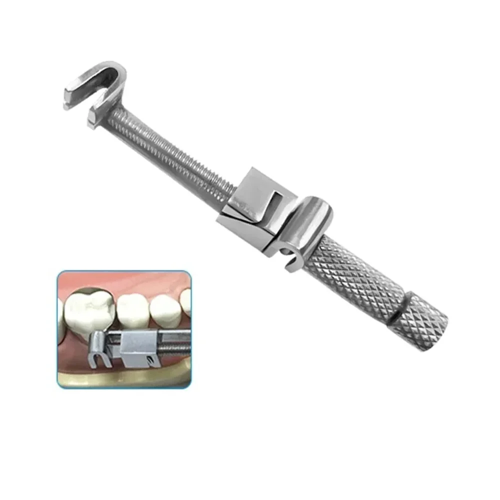 

Dental 1Pc Stainless Steel Dental Tofflemire Matrix Retainer Universal Matritzen Spanner Bands Clip Holder for