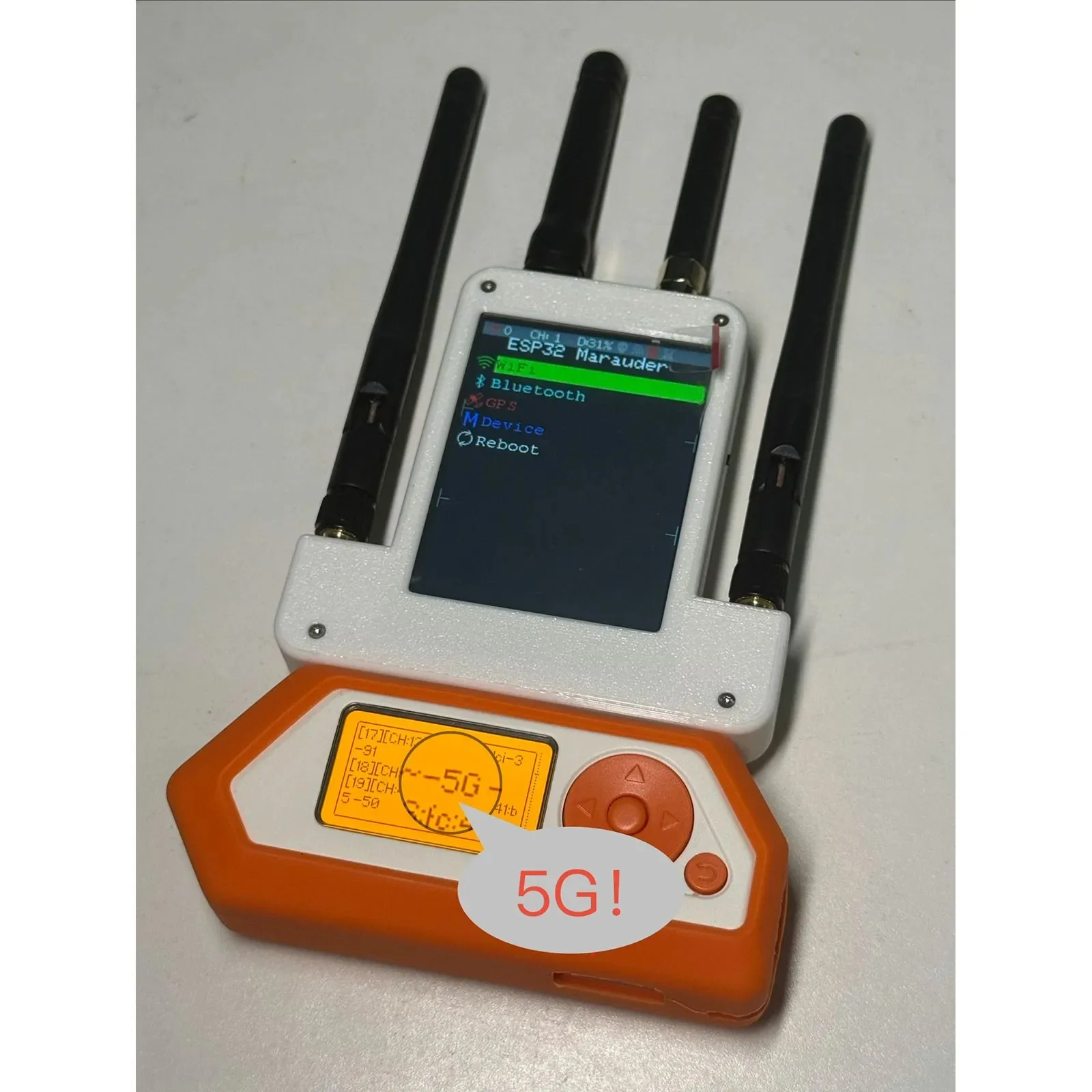 

5G Wi-Fi module for Flipper Zero 4 in 1: 433 MHz module (CC1101) / ESP32-C5 Predator module / GPS navigation module / Predator d