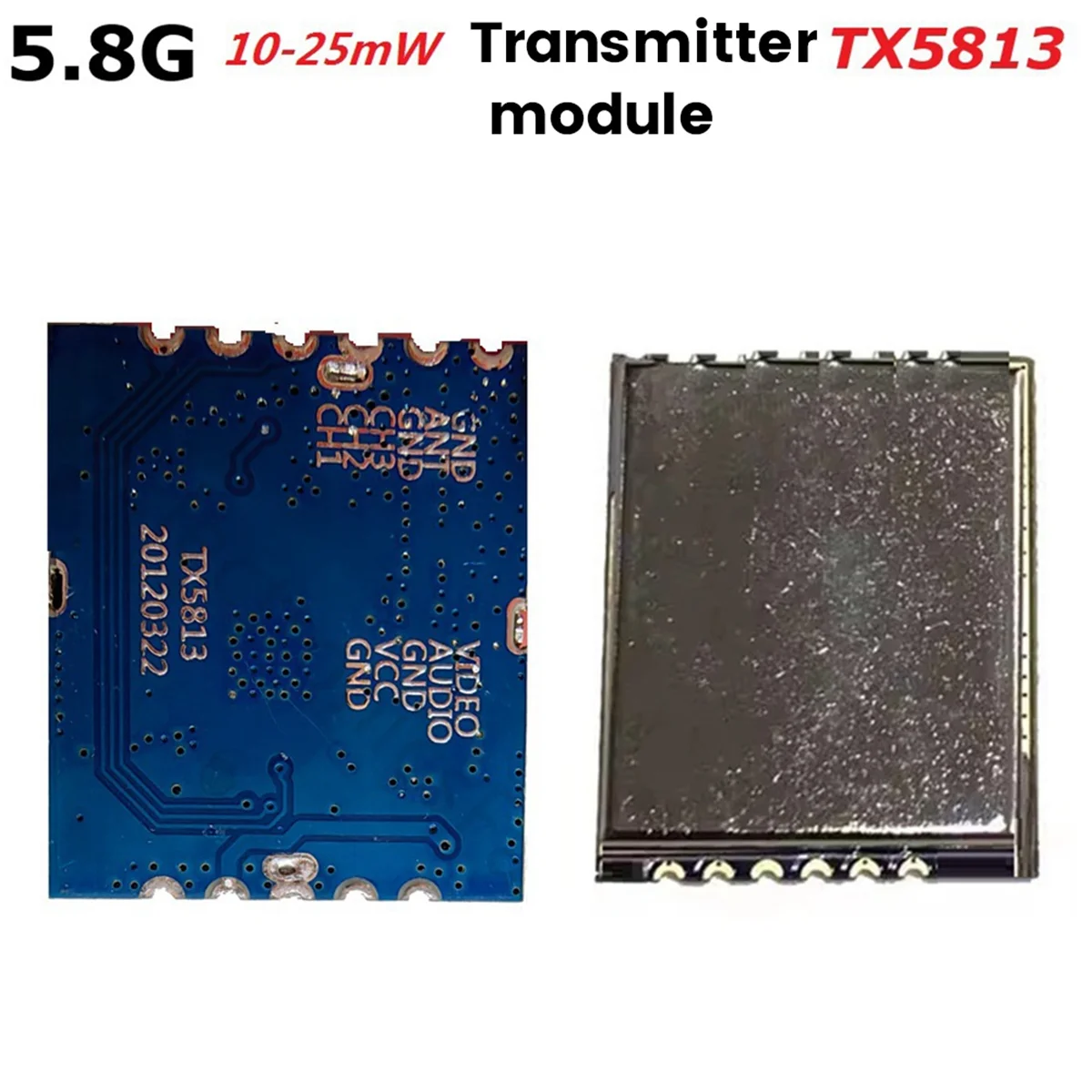 5.8G 20mW VTX TX5813 Transmitter Module RF Transmitter Module FPV Video Audio VTX SPI Control