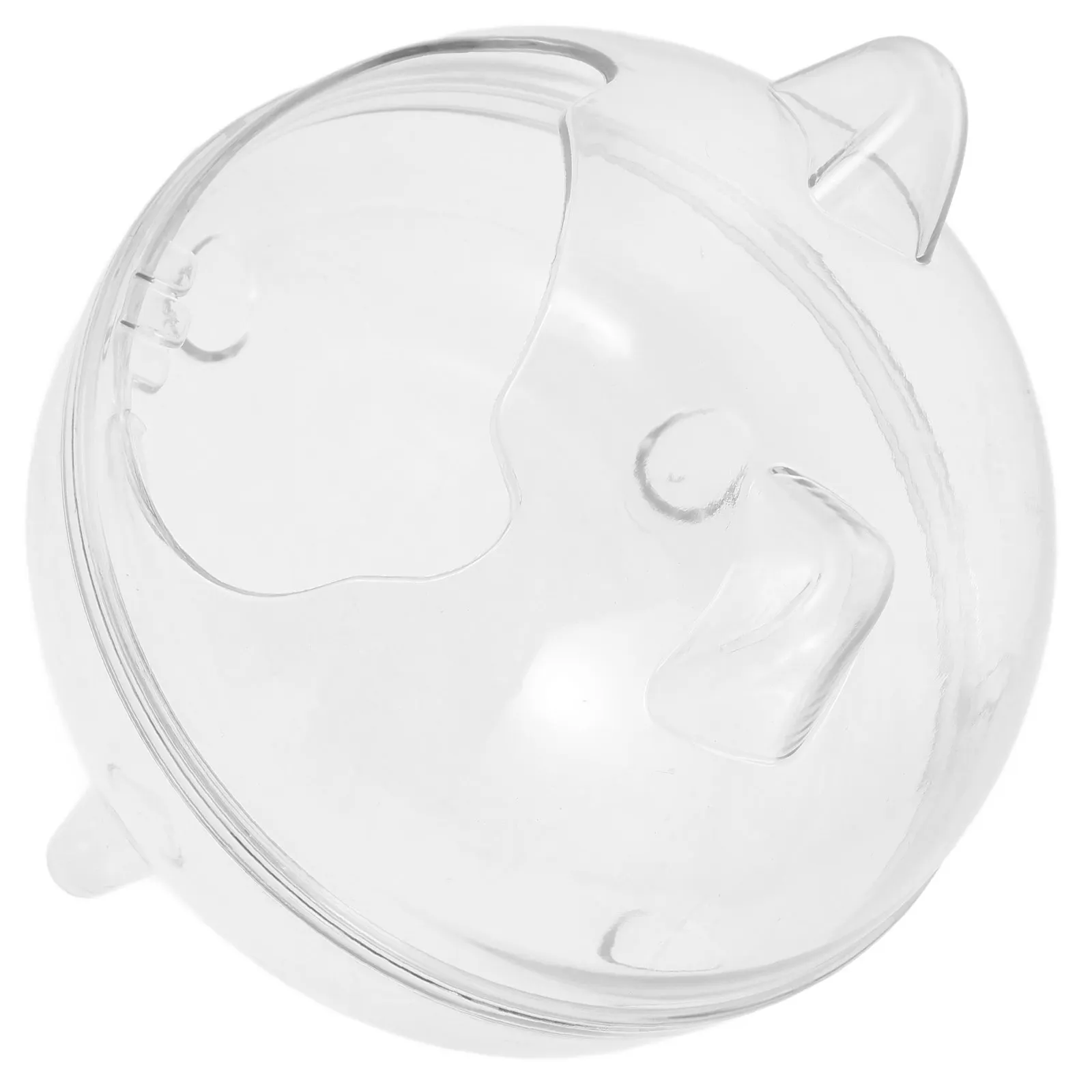 Small Tabletop Trash Can Stylish Bear Shaped Plastic Desktop Garbage Can for Desk Coffee Table Dressing Table Bedside Office